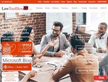 Tablet Screenshot of lawtoolbox.com